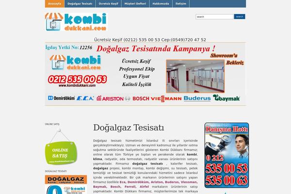 Academica theme site design template sample
