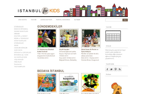 istanbulforkids.com site used Istanbul-for-kids