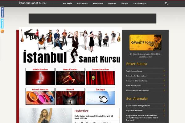 istanbulsanatkursu.com site used Turkwebmaster.biz