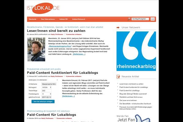 istlokal.de site used Istlokalos