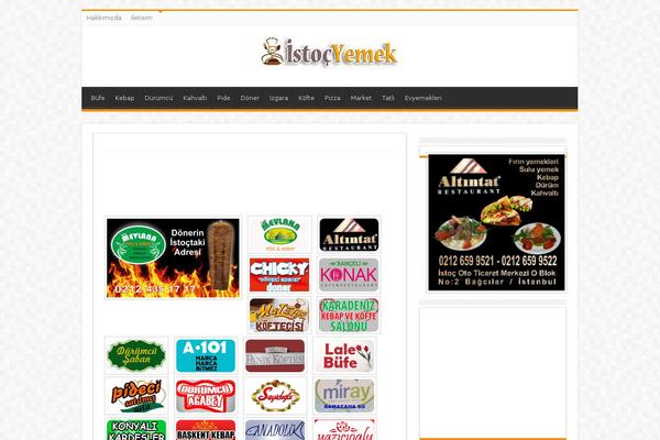 Sahifa theme site design template sample