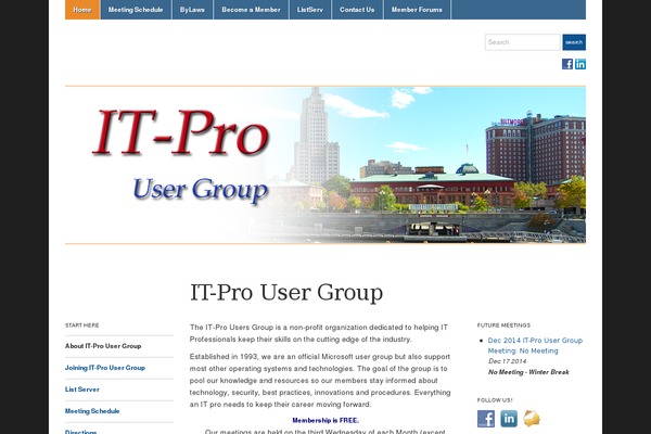 it-pro.org site used Academica