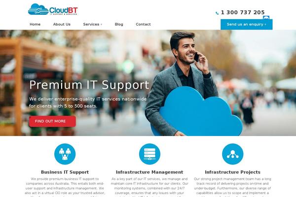 it-support.com.au site used Cloudbt