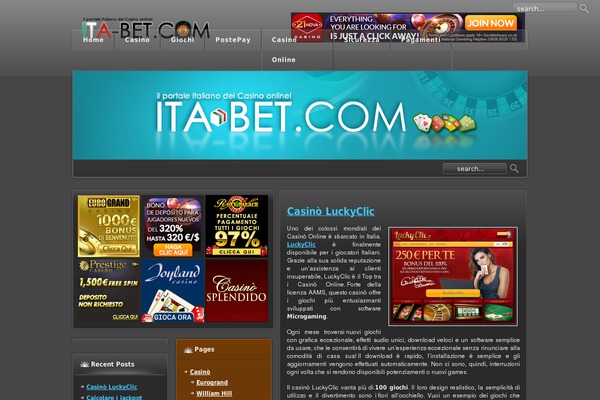 ita-bet.com site used Ikarus