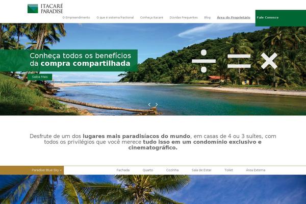 itacareparadise.com.br site used Itacare