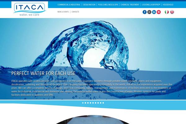 itacawater.com site used Itacawater