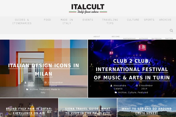 italcult.net site used Italcult