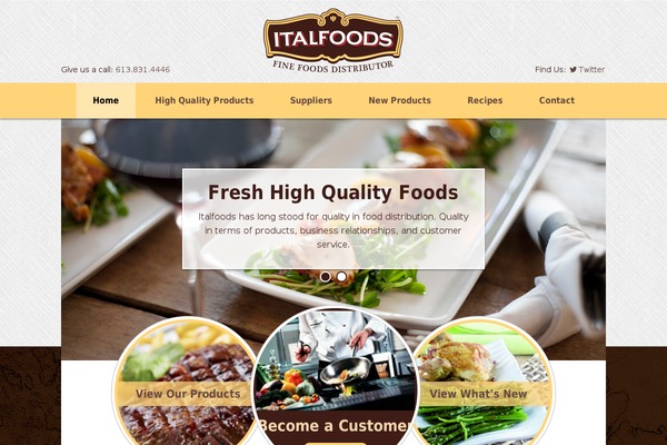 italfoods.ca site used Italfoods