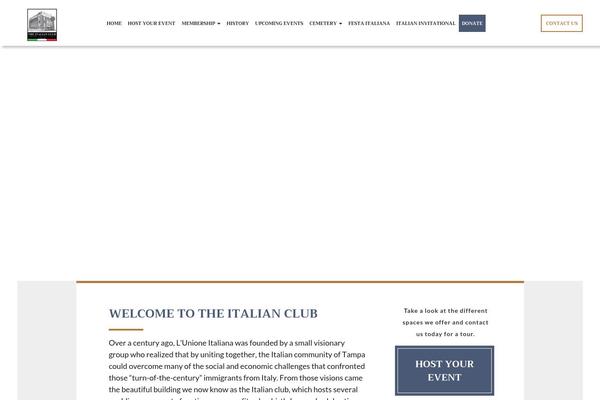 italian-club.org site used Simply-built
