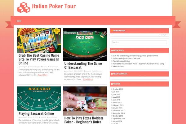 italian-pokertour.com site used Rebona