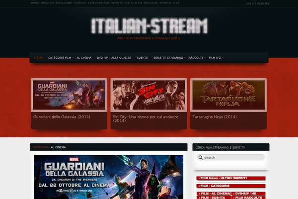 italian-stream.com site used Euphoria