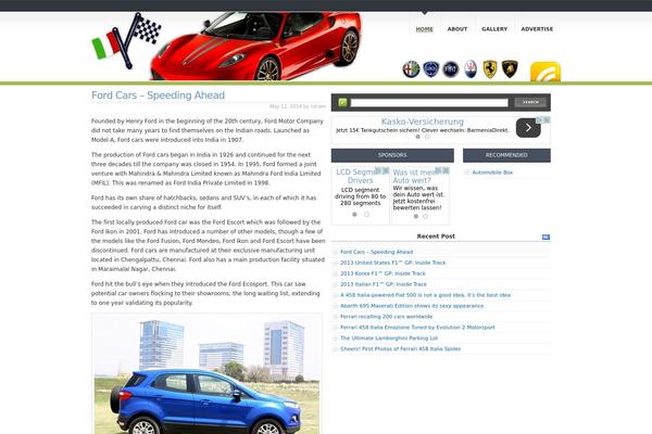 italianautonews.com site used Minyx-20-lite