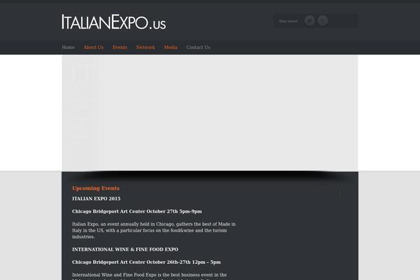 Eventor theme site design template sample