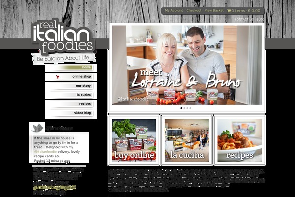 italianfoodies.ie site used Rif