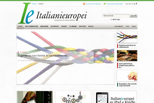 italianieuropei.it site used Snowberry