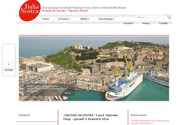 italianostra-ancona.org site used Creativecom