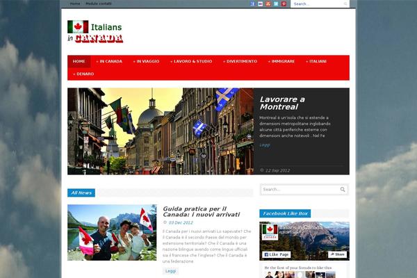 italiansincanada.com site used Italians