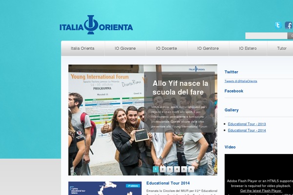 italiaorienta.it site used Theme1748