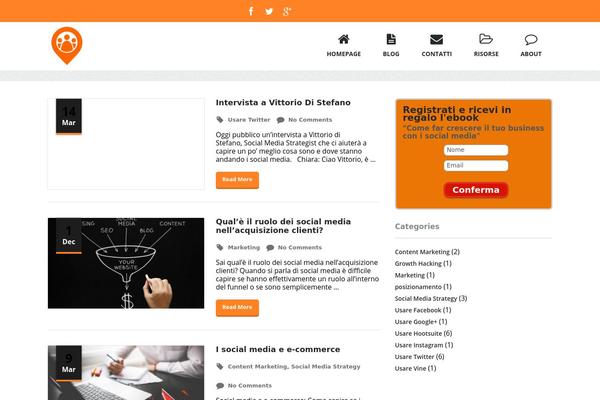 italiasocialmedia.com site used Valise-child