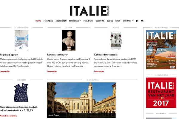 italiemagazine.nl site used Italiemagazine