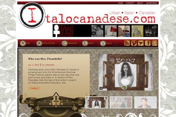 italocanadese.com site used Netstyle