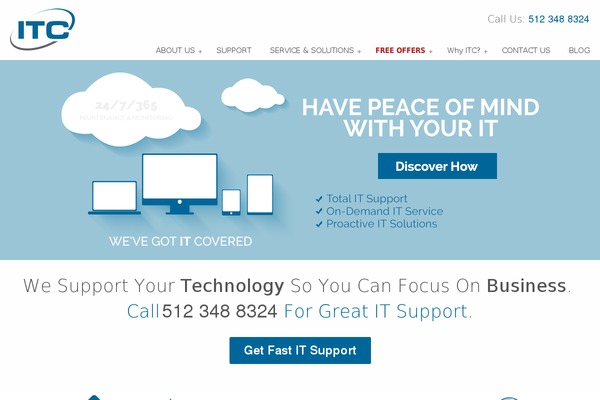 The7 theme site design template sample