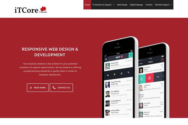 Apptheme theme site design template sample