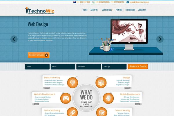 StartBiz theme site design template sample