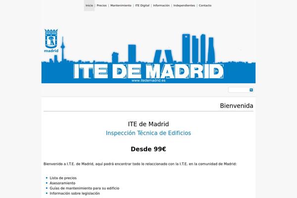 itedemadrid.com site used Ite