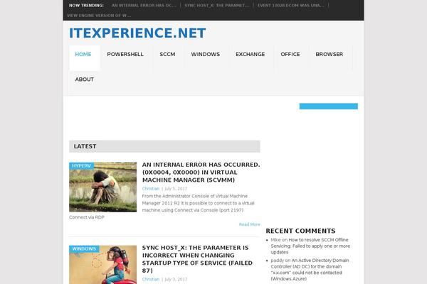 Blocksy theme site design template sample