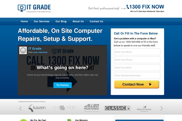 itgrade.com.au site used It-grade