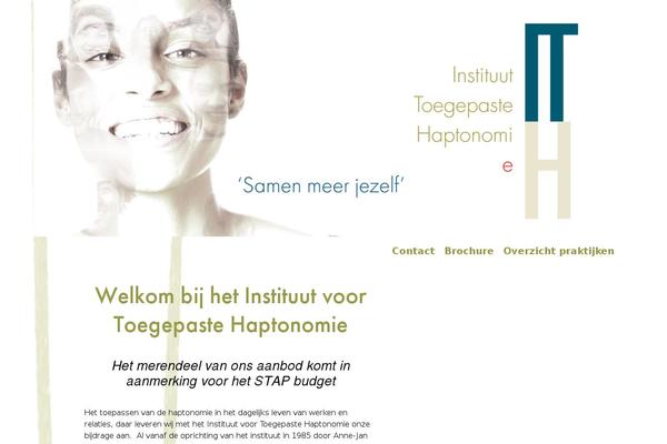ith-haptonomie.nl site used Ith