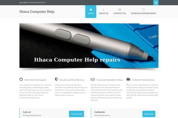 Nictitate theme site design template sample