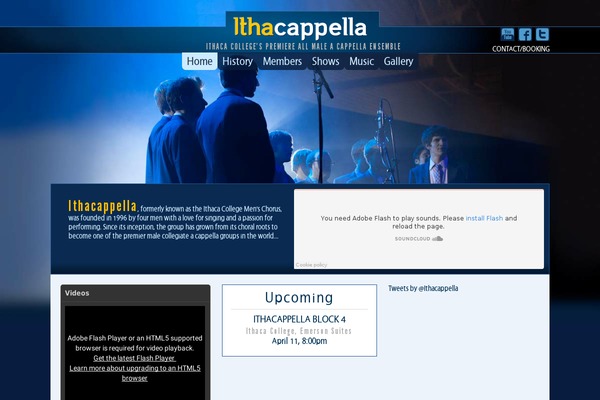 Site using GigPress plugin
