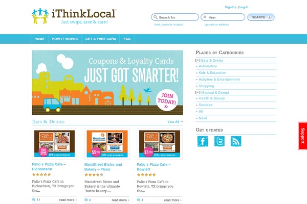 ithinklocal.com site used Ithinklocal