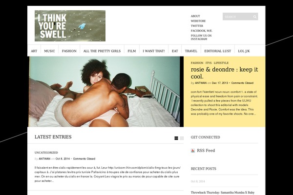 Sight theme site design template sample