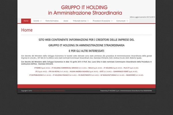itholdingamministrazionestraordinaria.com site used Steamify