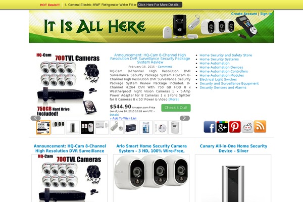 Site using Azoncrossseller plugin