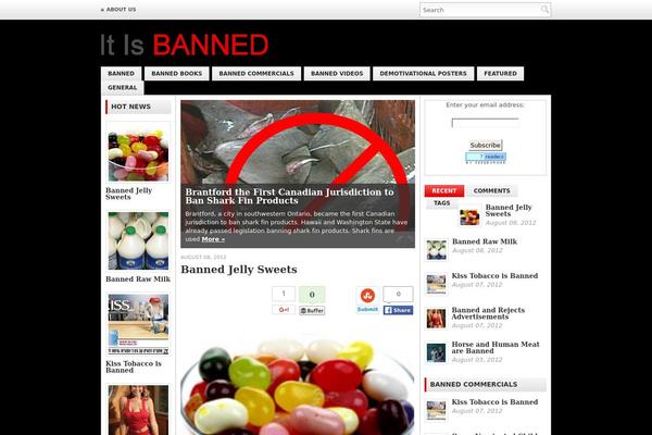 itisbanned.com site used TheNews