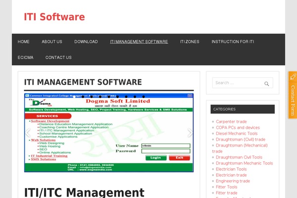 itisoftware.com site used Dynamic News Lite