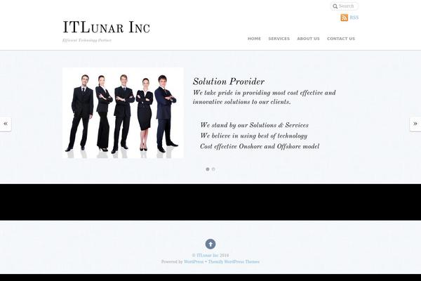 itlunar.com site used Agency Theme