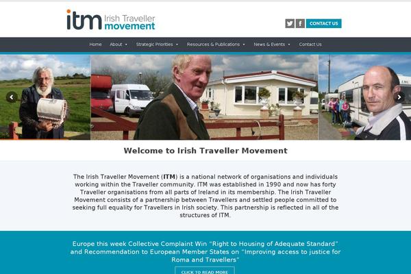 itmtrav.ie site used Irish-travellers