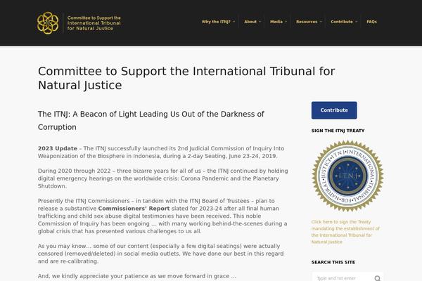 itnjcommittee.org site used Backer-child