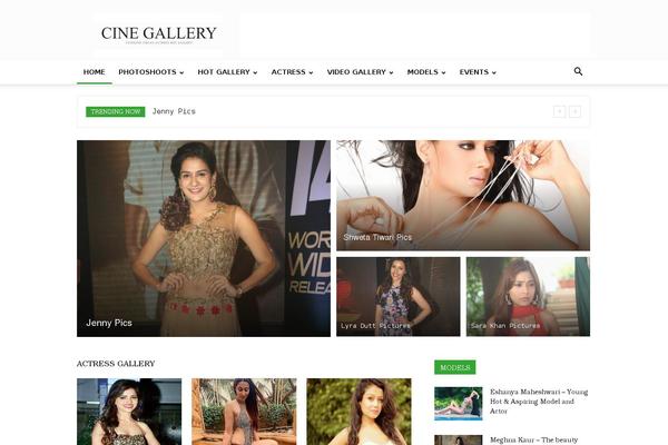 Newspaper theme site design template sample