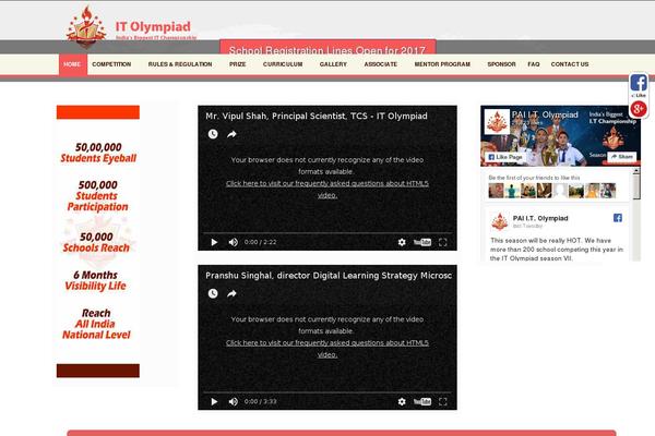 itolympiad.in site used EDU