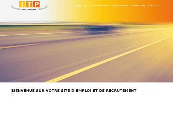Enfold theme site design template sample