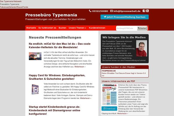 itpresse WordPress theme, websites list used itpresse theme itpresse theme websites examples