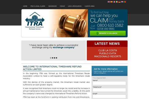 itra.net site used Cancelar