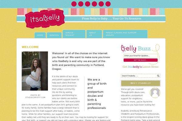 itsabelly.com site used Blogbee-pro