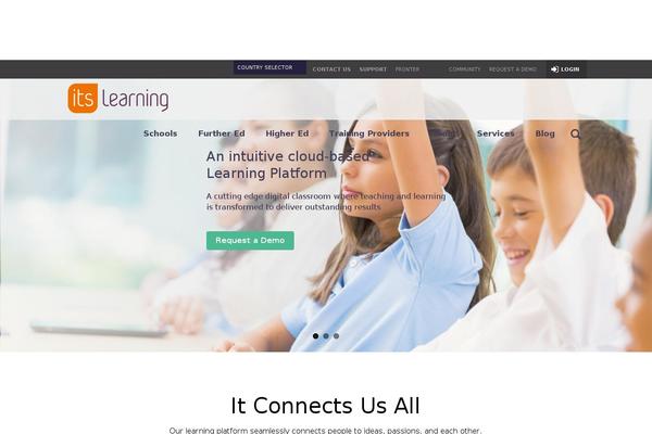 itslearning.co.uk site used Itslearning